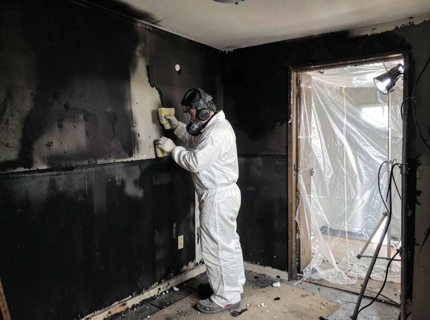 Fire Damage Restoration company in Marquette, KS